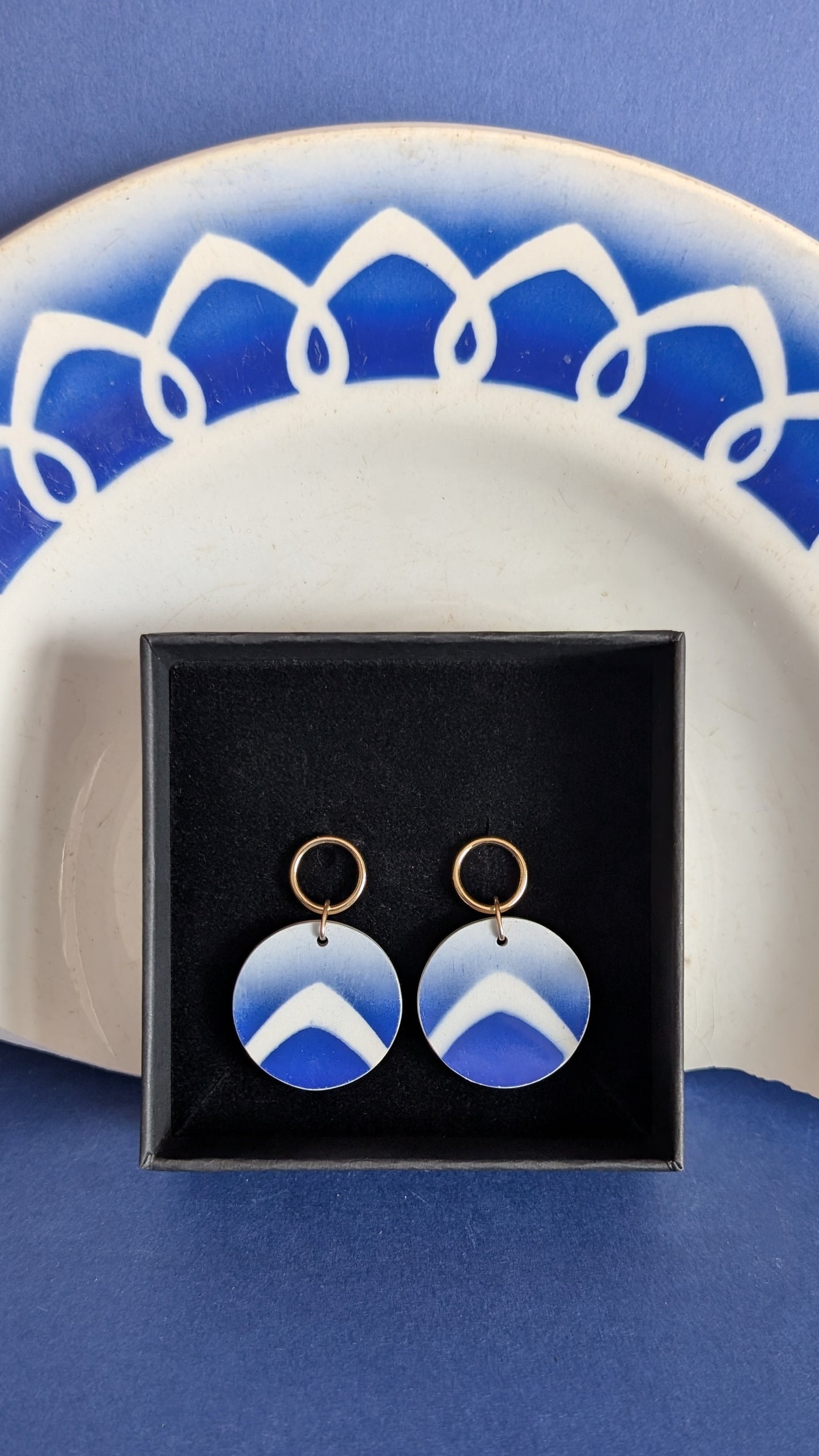 Boucles d'oreilles Rosace
