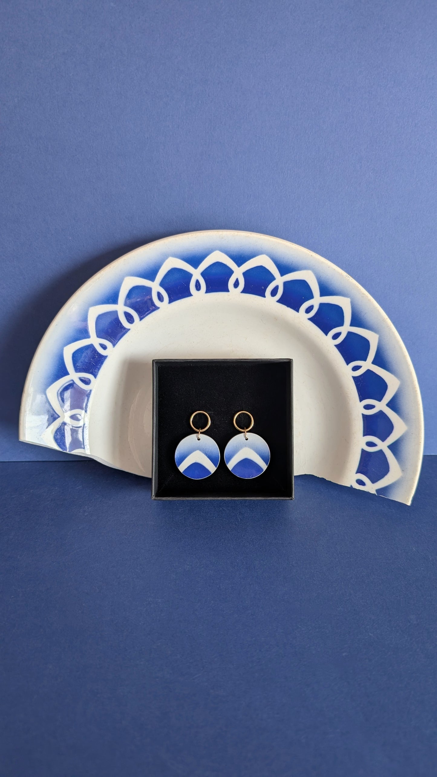 Boucles d'oreilles Rosace