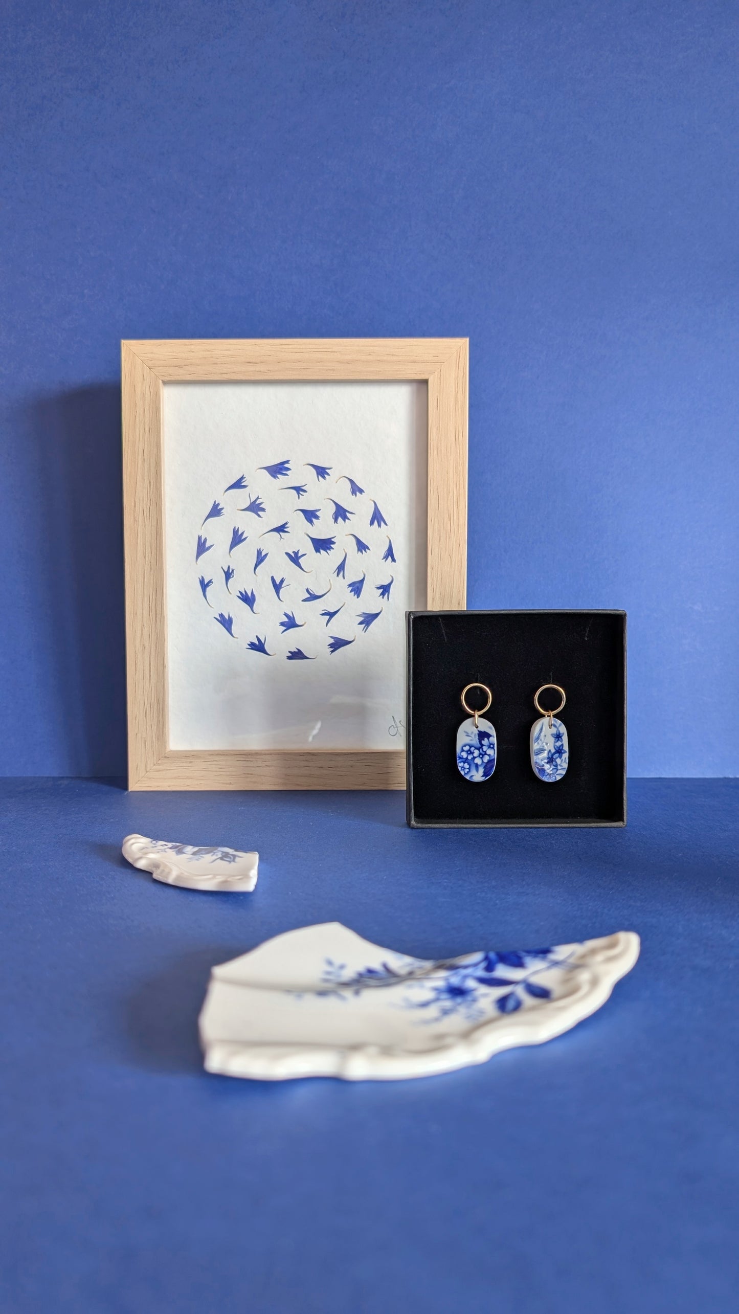 Boucles d'oreilles Royal Albert
