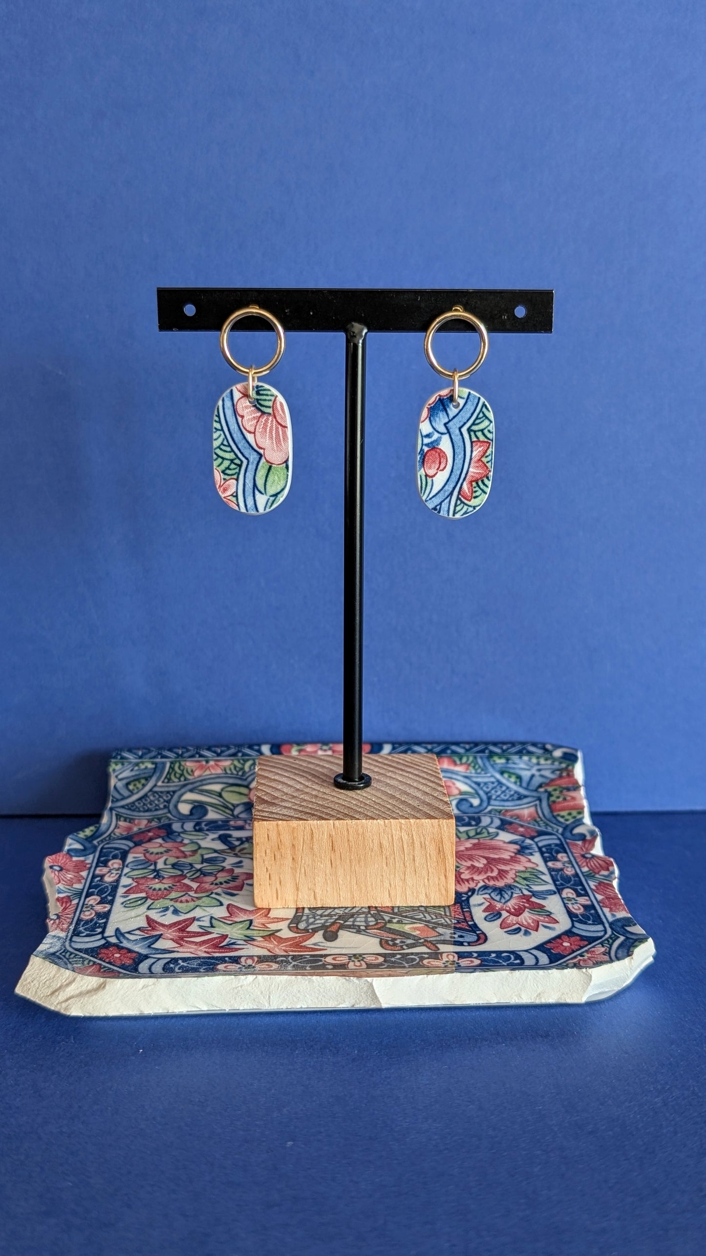 Boucles d'oreilles Kyoto reservées pour Marie B
