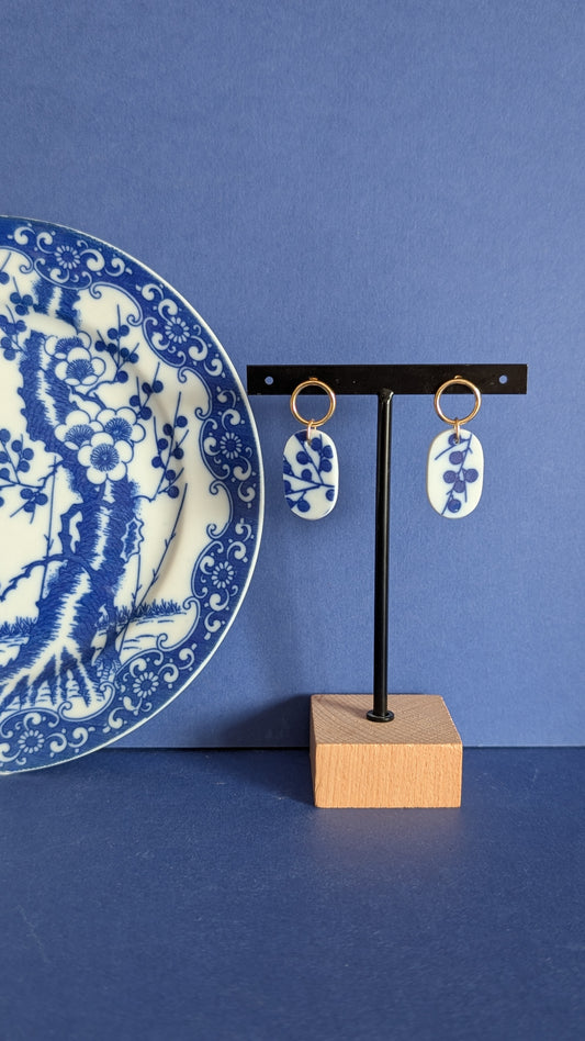 Boucles d'oreilles Cerisier