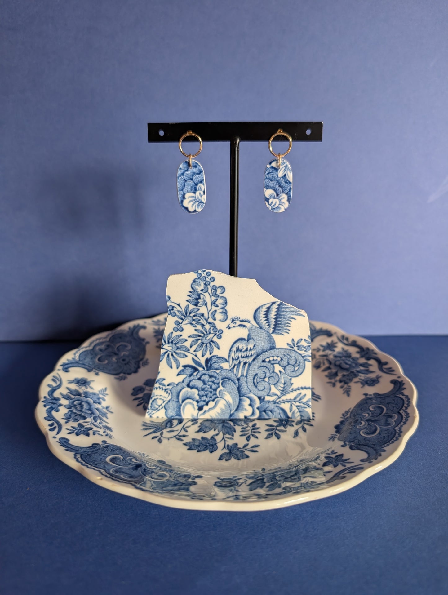 Boucles d'oreilles Windsor 3 mini, doubles faces