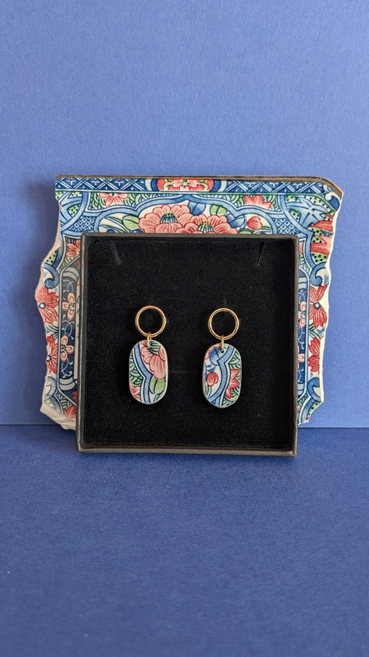 Boucles d'oreilles Kyoto reservées pour Marie B