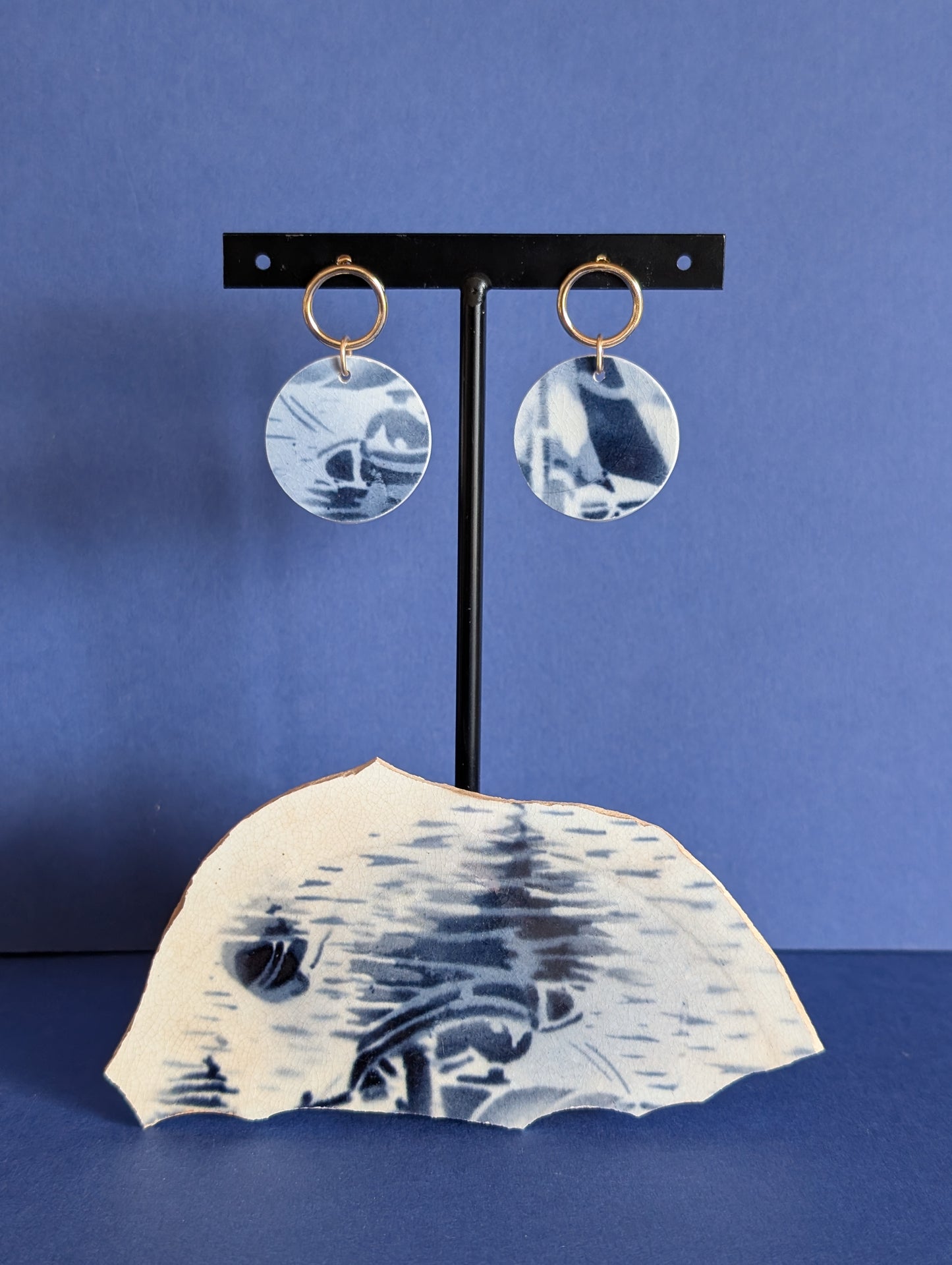 Boucles d'oreilles Bateaux St Amand