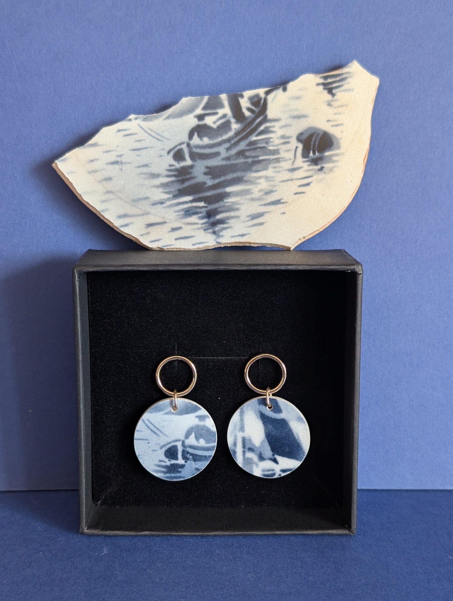 Boucles d'oreilles Bateaux St Amand