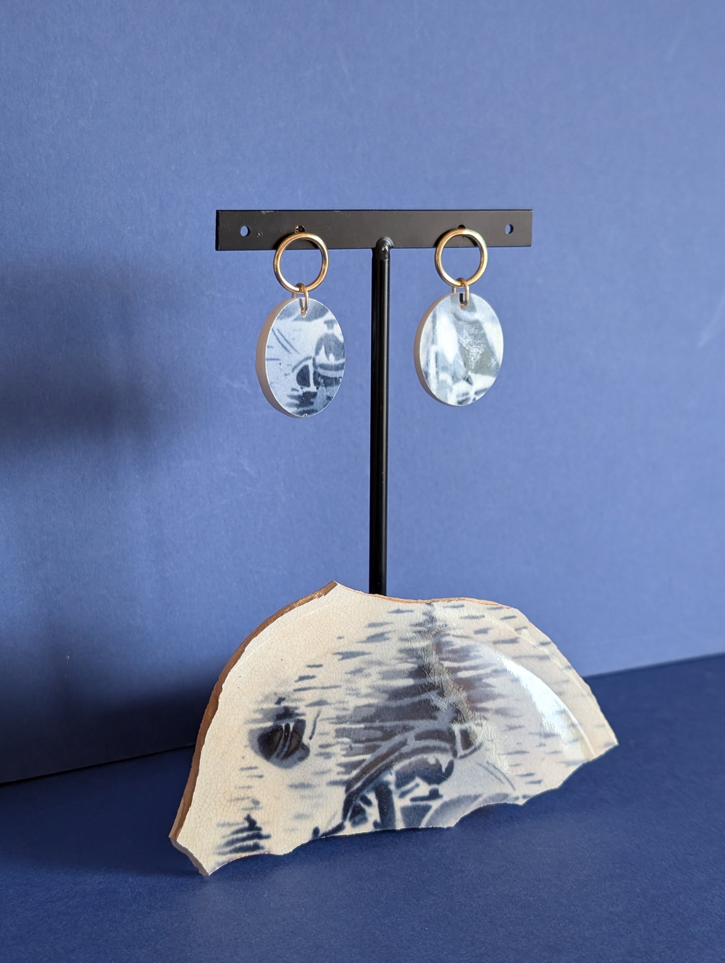 Boucles d'oreilles Bateaux St Amand